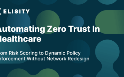 Automating Zero Trust in Healthcare: From Risk Scoring to Dynamic Policy Enforcement Without Network Redesign ​