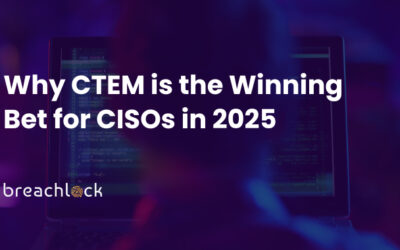 Why CTEM is the Winning Bet for CISOs in 2025 ​