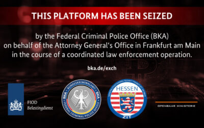 Germany Shuts Down eXch Over $1.9B Laundering, Seizes €34M in Crypto and 8TB of Data ​