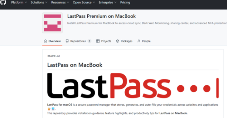 LastPass Warns of Fake Repositories Infecting macOS with Atomic Infostealer 