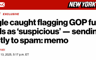 GOP Cries Censorship Over Spam Filters That Work ​