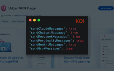Featured Chrome Browser Extension Caught Intercepting Millions of Users’ AI Chats ​