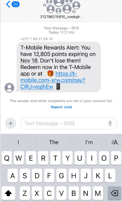 SMS Phishers Pivot to Points, Taxes, Fake Retailers ​