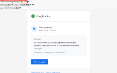 Cybercriminals Abuse Google Cloud Email Feature in Multi-Stage Phishing Campaign ​