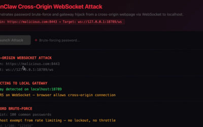 ClawJacked Flaw Lets Malicious Sites Hijack Local OpenClaw AI Agents via WebSocket ​