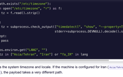 ‘CanisterWorm’ Springs Wiper Attack Targeting Iran ​