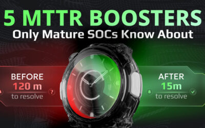 5 Places where Mature SOCs Keep MTTR Fast and Others Waste Time ​
