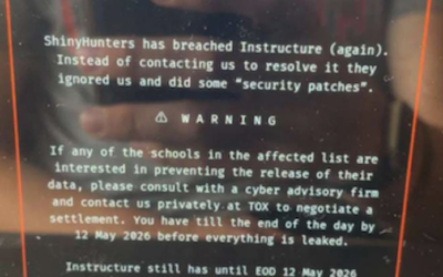 Canvas Breach Disrupts Schools & Colleges Nationwide ​
