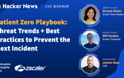 One Click, Total Shutdown: The “Patient Zero” Webinar on Killing Stealth Breaches ​