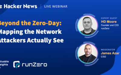 Beyond the Zero-Day: See Your Network Like an Attacker | Webinar with HD Moore ​