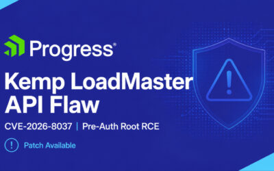 Progress Kemp LoadMaster Flaw Could Let Attackers Run Root Commands Pre-Auth ​