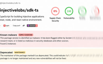 Injective Labs GitHub Compromise Pushes Wallet-Key-Stealing npm Packages ​