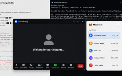 BlueNoroff Zoom Phishing Kit Profiles Crypto Wallets Before Malware Delivery ​