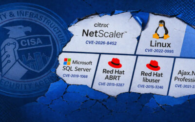 CISA Adds Six Exploited Flaws to KEV, Including NetScaler, Linux, and SQL Server Bugs ​