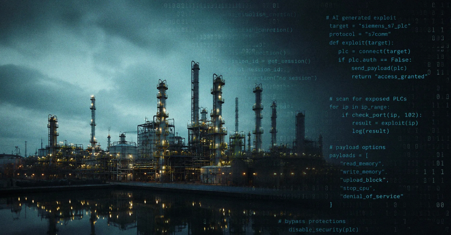 AI-Generated Exploit Scripts Target Siemens S7 PLCs in U.S. Critical Infrastructure ​