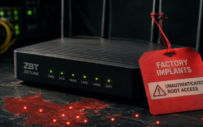 China-Made ZBT Routers Ship With Two Implants Giving Unauthenticated Attackers Root Access ​