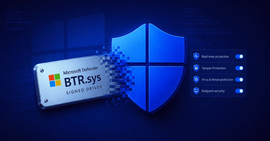 Microsoft Defender’s Own Driver Can Be Weaponized to Delete Security Software at Boot ​
