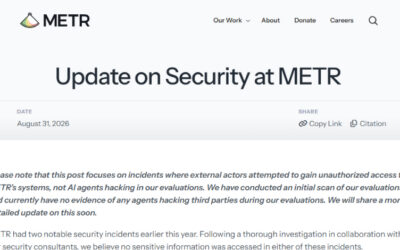 Attackers Steal METR API Key and Consume AI Credits Worth About $600,000 ​