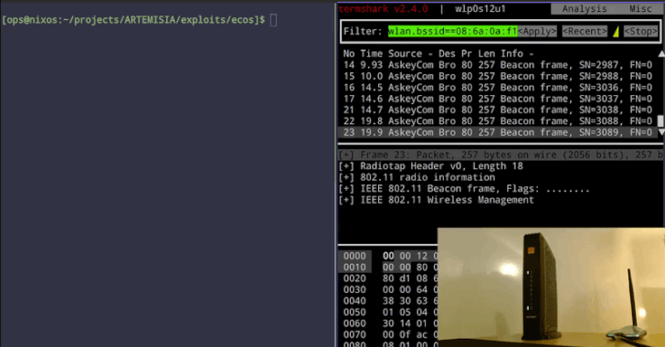 Unpatched Broadcom Wi-Fi Flaw Lets Attackers in Range Run Code as Root on Routers ​